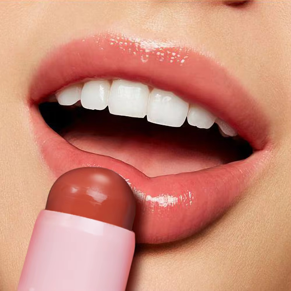 Gloss Ibcccndc Power-Full Plump Hydrating Balm Pink Plumping Lipstick Long Lasting Moisturizing Lip Care