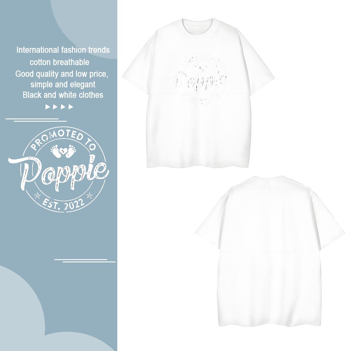 2024 DIY 230g Cotton T-Shirts for Men letter Beach Mens Tshirts Tops Breathable Short Sleeve Wholesale Plus Size Cartoon