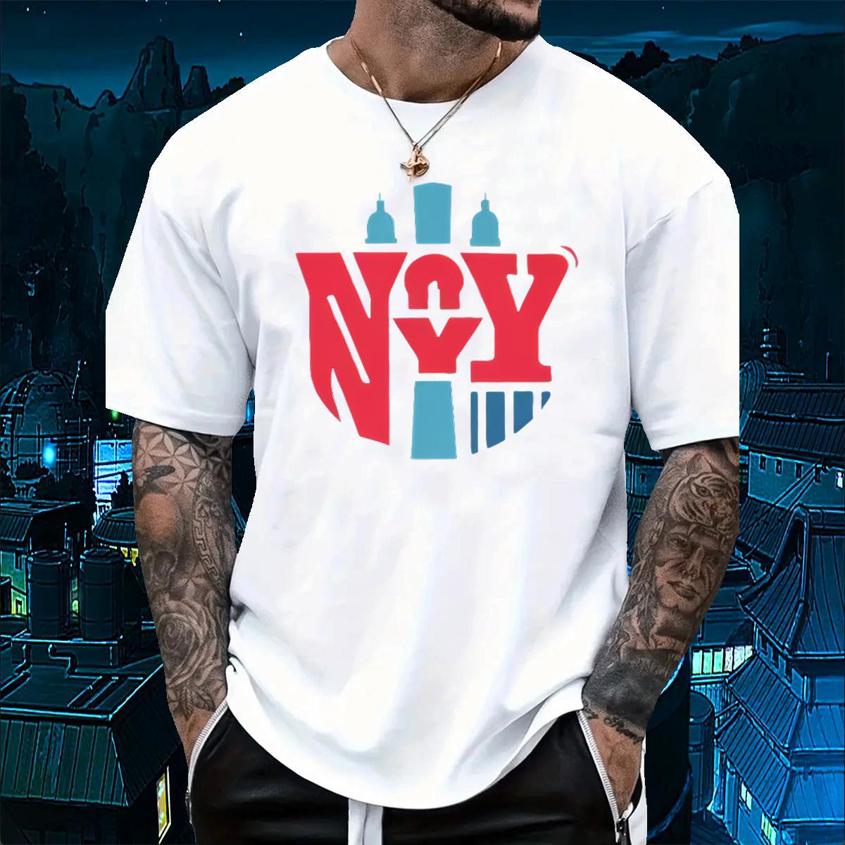 Loose Fit Men Tops Tees letter 100% Cotton 230g Outdoor Short Sleeve O-Neck Man T Shirts Floral Print New Clothings