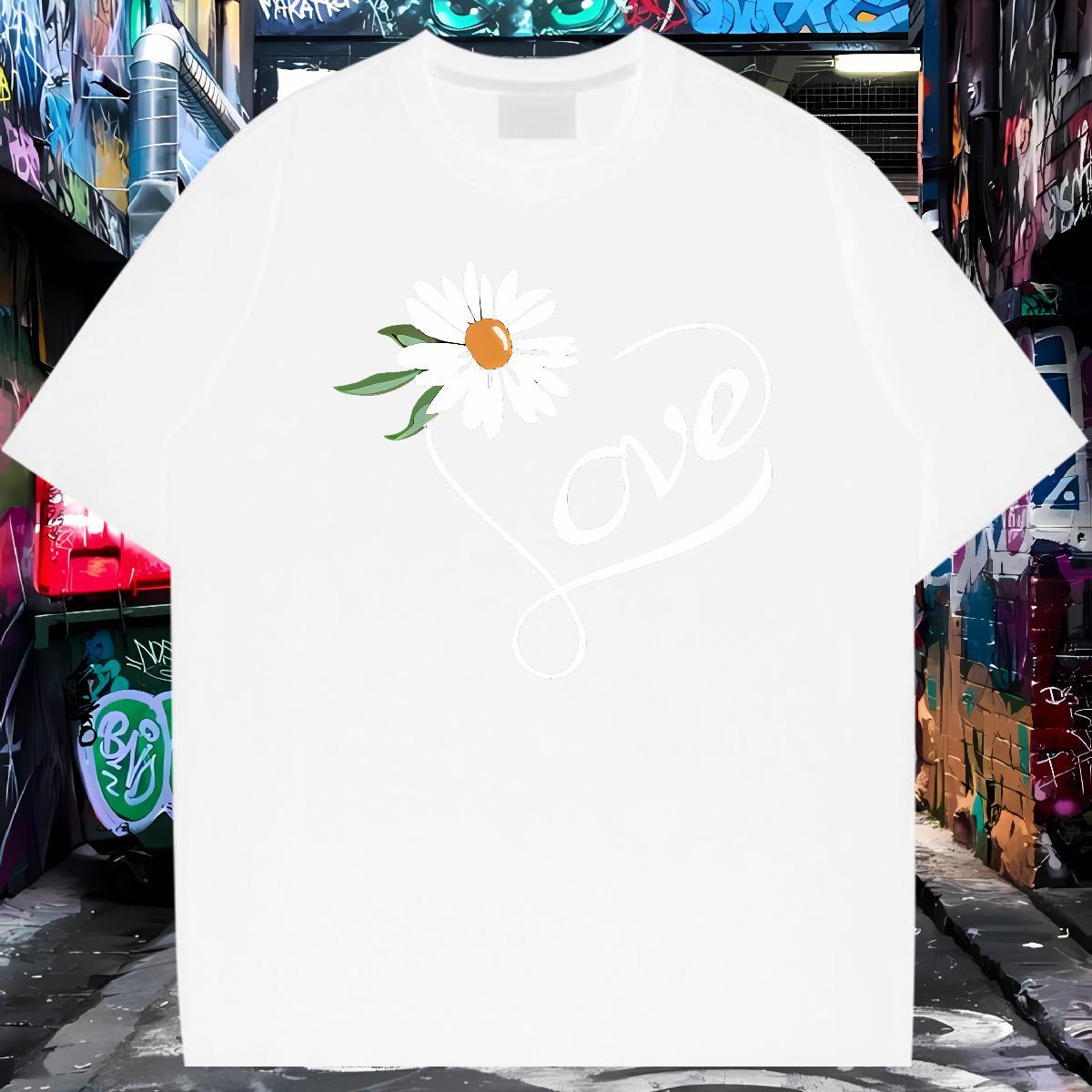 Designer Fashion 100% Cotton 230g T shirt Outdoor Men Clothes T-Shirt Tshirts O Neck Short Sleeves Comfortable Anime Print