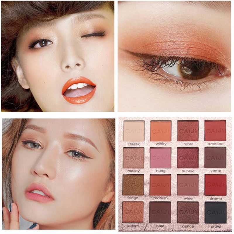 Fashion Charming Glitter Eyeshadow 16 Color Palette Make up Palette Matte Shimmer Pigmented Eye Shadow PowderCL240812