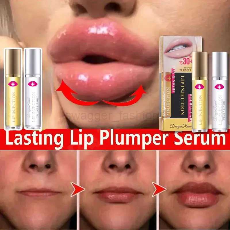 Lip Volumising Enhancer Plumper Oil Reduces Fine Lines Moisturizing Remove Dark Skin Delicate Lip Care Serum Lip Balm CosmeticXJ240812