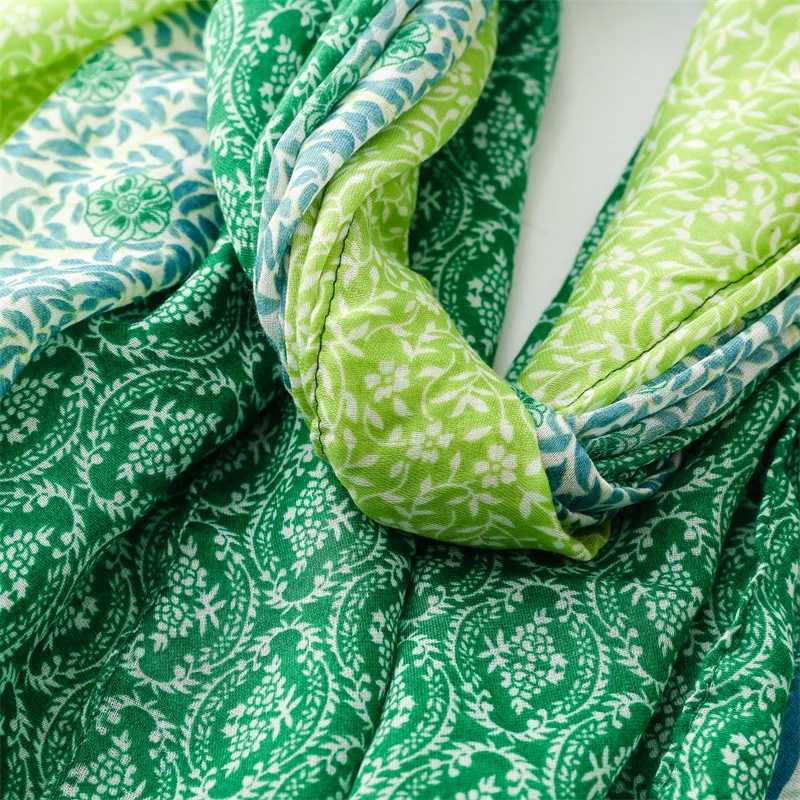 Luxury brand scarf Bohemian cotton shawl womens bag large Pashmina headscarf headband scarf Islamic headscarf Bouvanda Foulard Stoles W240810