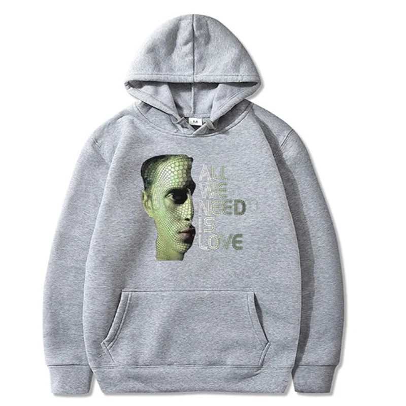 All We Need Is Love Canserbero Hoodies Men Fashion Letter Graphic Printed Sweatshirts Women Casual Harajuku Streetwear PulloversXJ240812