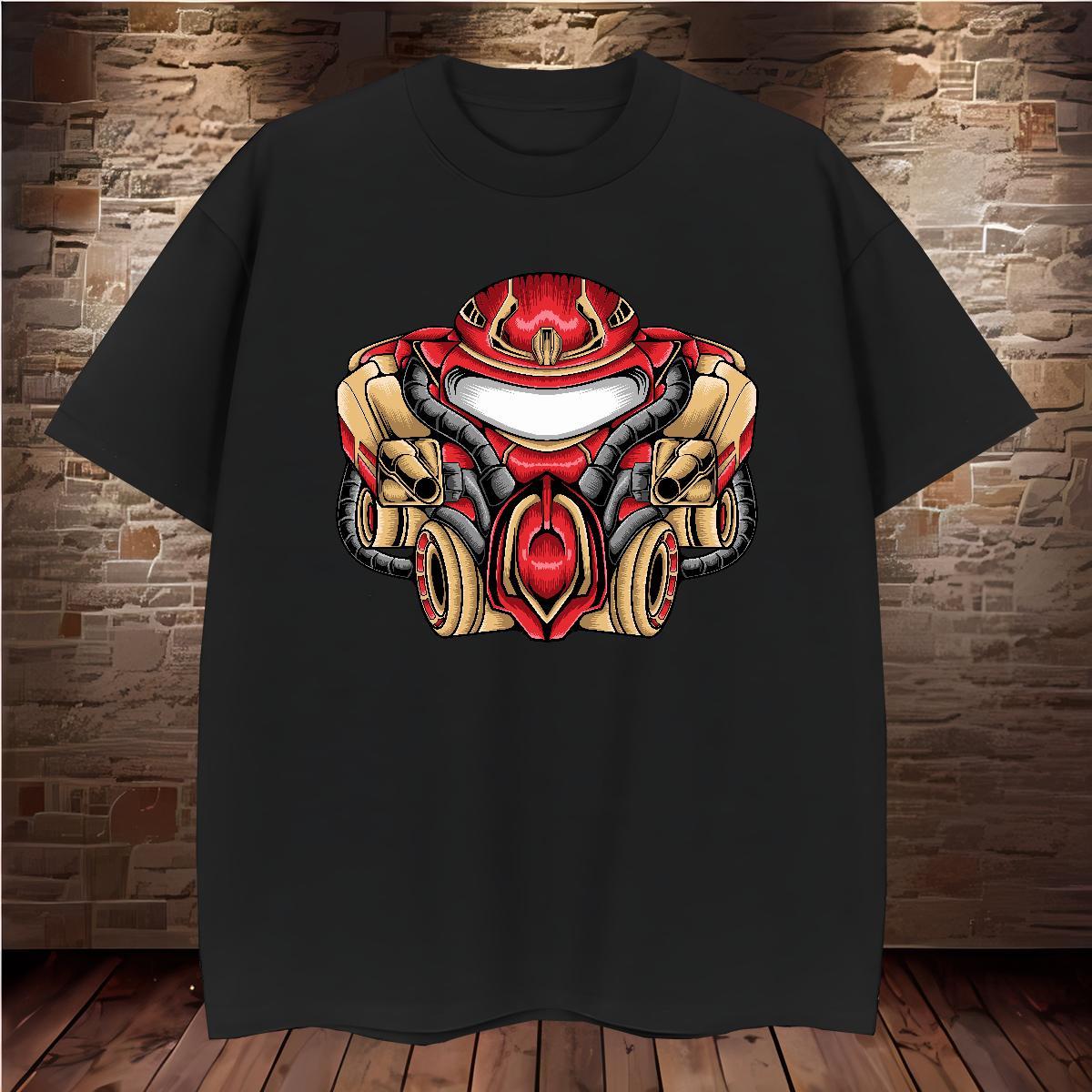 Comfortable Men Tees ET 230g Pure Cotton Spring Summer Breathable Crew Neck Men T Shirts DIY Anime Customized Tee Shirt