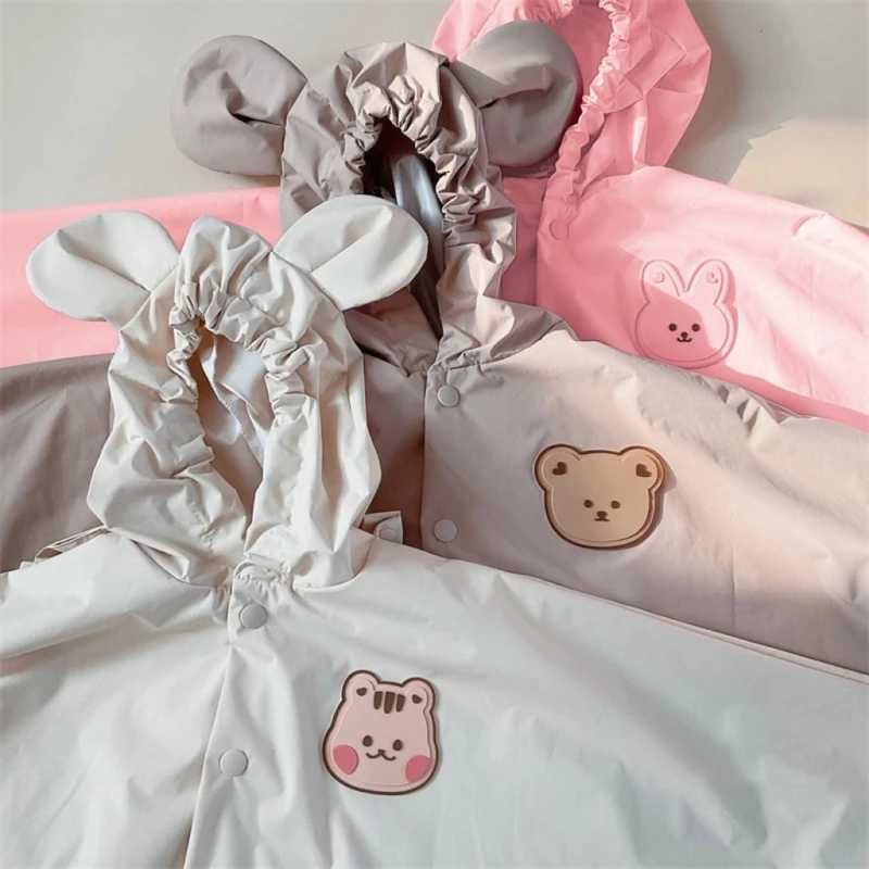 Raincoats Waterproof for Kids Rain Coat Cover Raingear Baby Poncho Trench Girls Boys R7UB Y240810
