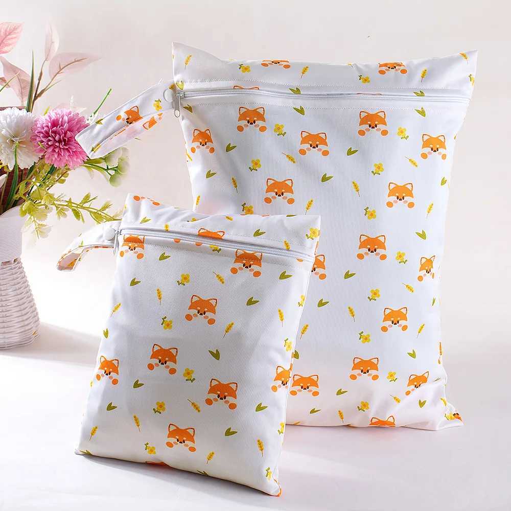 BIAI 2PCS Wet Storage Bags of Different Sizes Baby Urine Bags Travel Storage Wet Bags Swimming Sports Christmas Gifts W240812