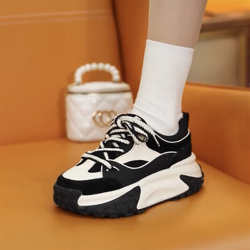 Ddmysports Eight Increasing Dad For Women In Spring And Autumn New Versatile Fashion Casual Sports Thick Soled Forrest Gump Shoes Ins Trend Outdoor Sh