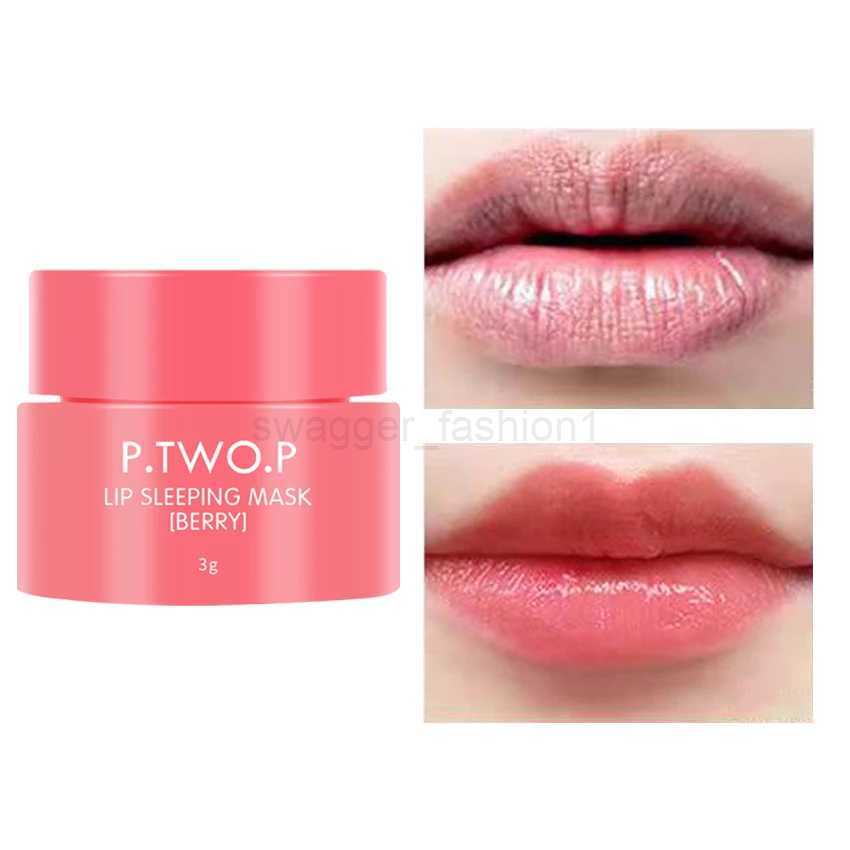 PTWOP Lip Sleep Mask Moisturizing Nourish Repair Hydrated Fade Lip Lines Anti-cracking Day And Night Maintenance Lip Balm CareXJ240812