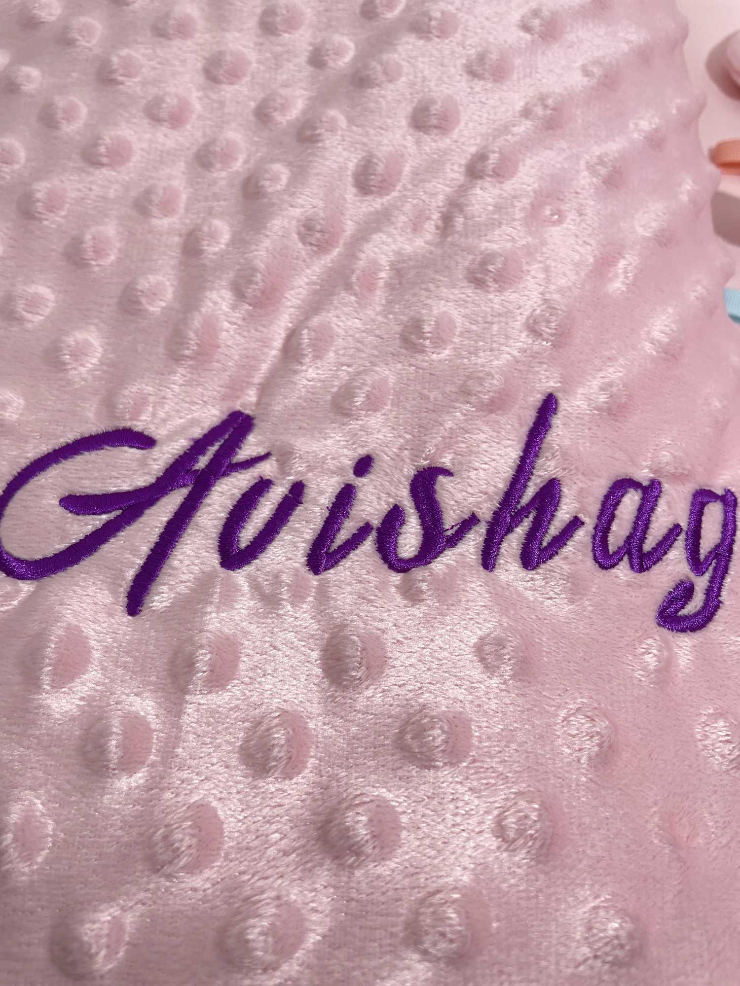 Personalized baby blanket newborn stroller sleep doll custom blanket name Soft plush soda water sticker towel cover giftW240810