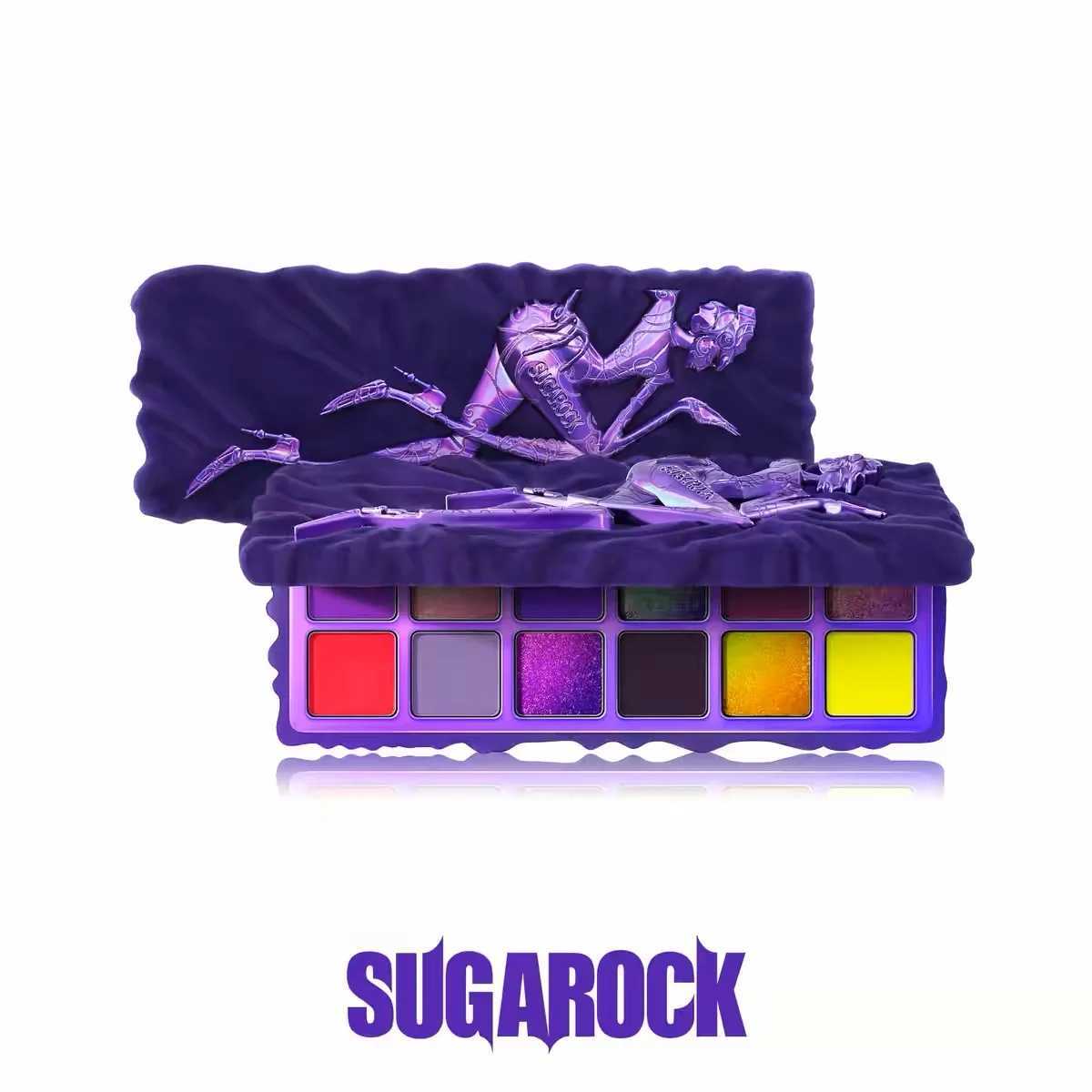 Sugarock 12 Colors Eyeshadow Palette Shimmer Chameleon Matte Eyeshadow MakeupCL240812