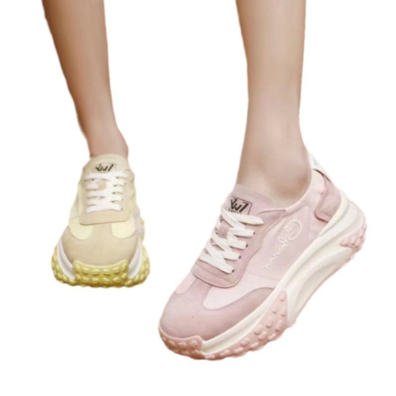 Ddmysports Internet Celebrity Dad For Women Summer New Mesh Breathable Thick Sole Versatile Casual Sports Shoes Ins Trend Outdoor Shoes