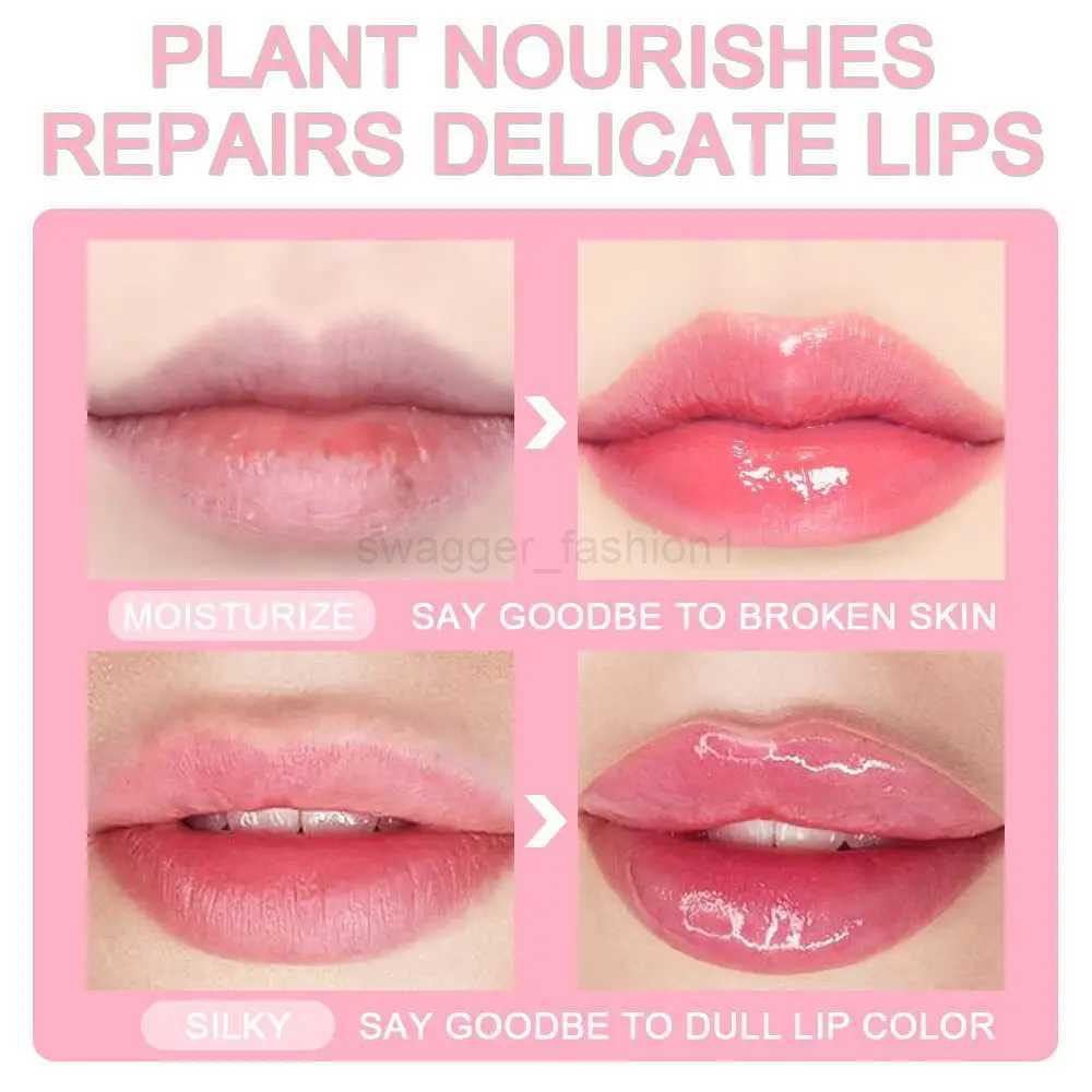Lip Plumping Gloss Oil Moisturizing Lip Balm Lipstick Exfoliating For Pink Lips Care Moisturizer Female Makeup Korean CosmeticsXJ240812
