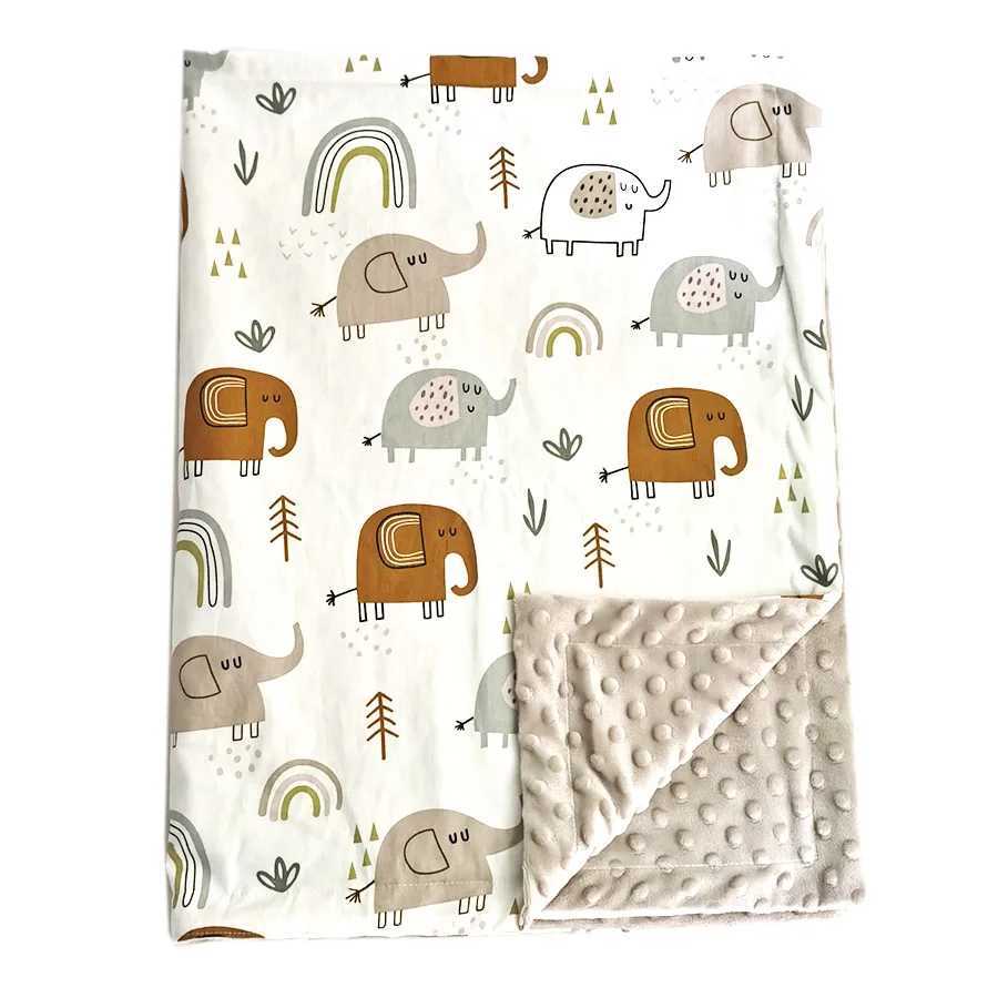 100 * 75 Spring/Summer New Baby Bean BlanketW240810