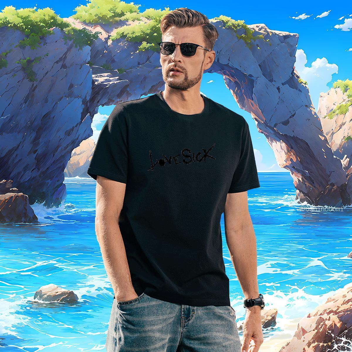 Designer Men Tees letter 100% Cotton 230g Beach Pure Cotton Men T Shirts Plus Size Cartoon New Designer Tops Shirt