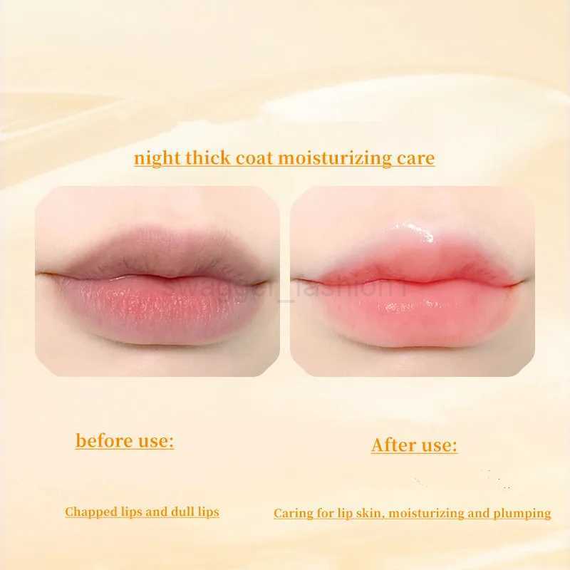 1PC Temperature Change Color Long Lasting Moisture Nutritious Lip Balm Anti Aging Repair Hydration Night Sleep Lipstick Lip CareXJ240812