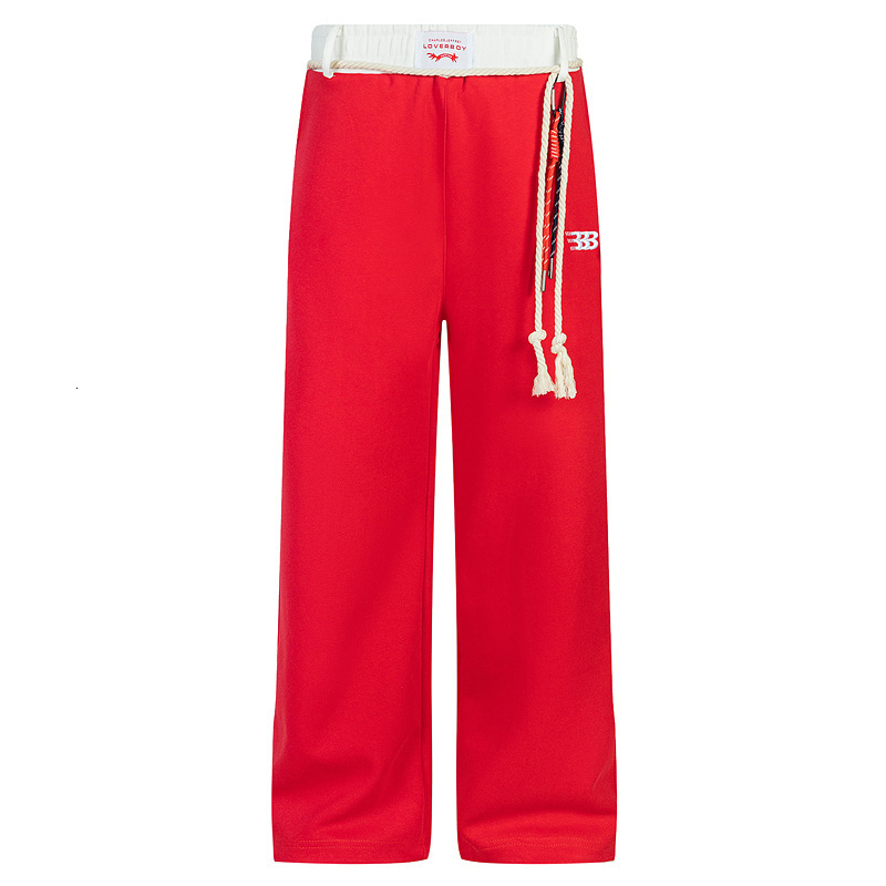 Clothing Mens Hip-hop Sports Sweatpants Mens and Womens Autumn Straight Leg American Street Dance Pants Jennie Same Style