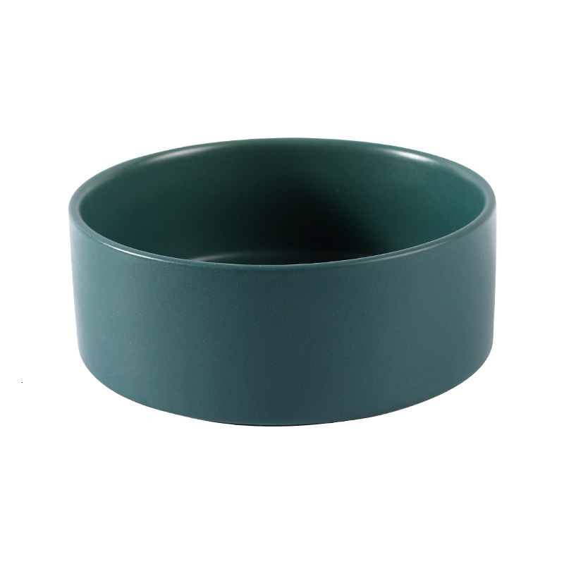 Stylish and Functional Collared Feline Dining Bowl Made from Premium Ceramics