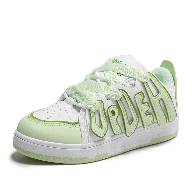 Ddmysports Cherry Blossom Pink Little White Spring New Versatile Board Women S Thick Sole Bread Instagram Shoes Q Outdoor