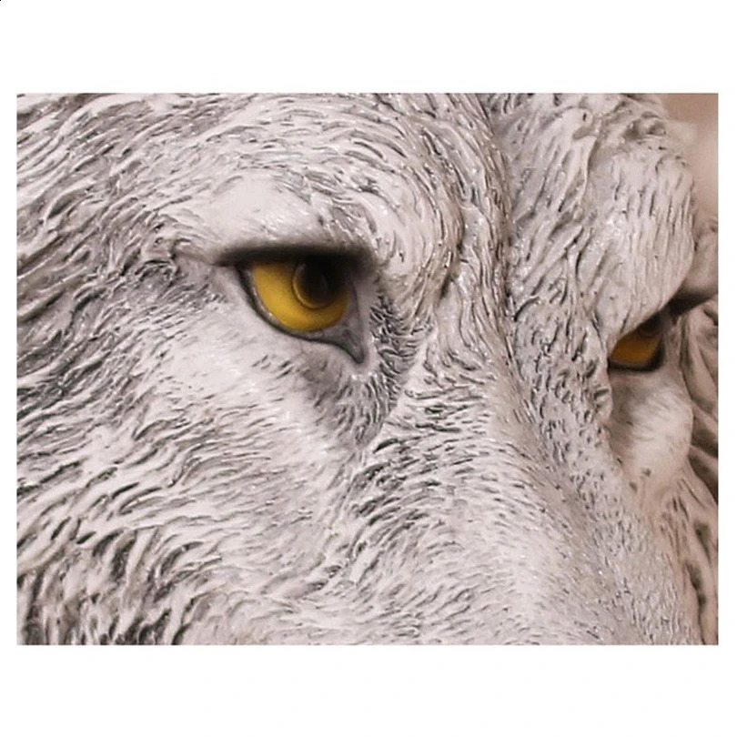 Resin Wolf wall lamp retro suitable for living rooms bedrooms attic industrial lights home decoration LED 240810