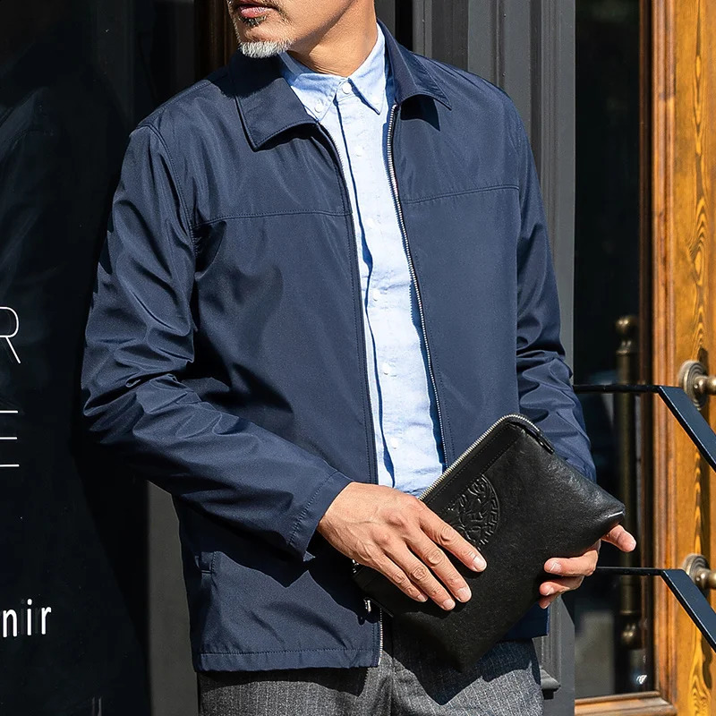 Male 2024 Mens Middle-aged Elderly Jackets Plus Size Spring Blazer Solid Autumn Business Casual Jacket Dad Suit Plus size 240812