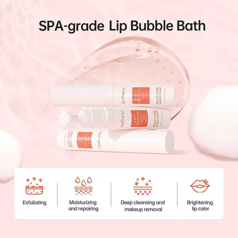 Bubble lipstick removes dark lip gloss oil moisturizes and emits dark pigments whitens and exfoliates dead skin lip care facial mask W240810