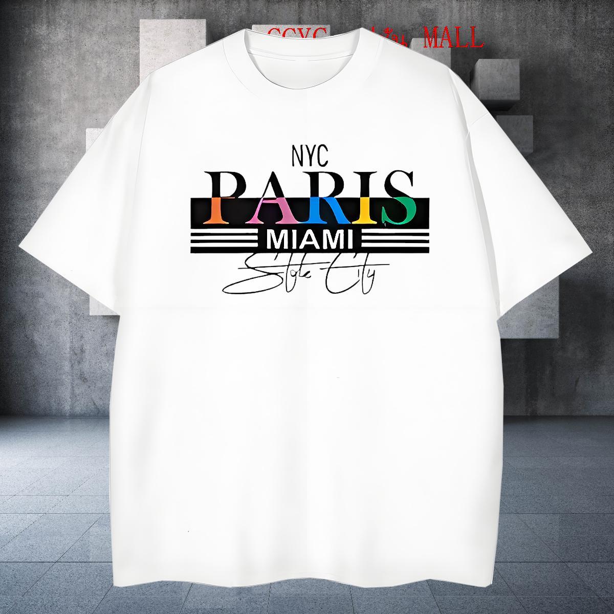 Loose Fit Tshirt for Man Woman Casual 230g 100% Cotton Customized Breathable Short Sleeve letter Mens T Shirts 2024 Tee Shirt