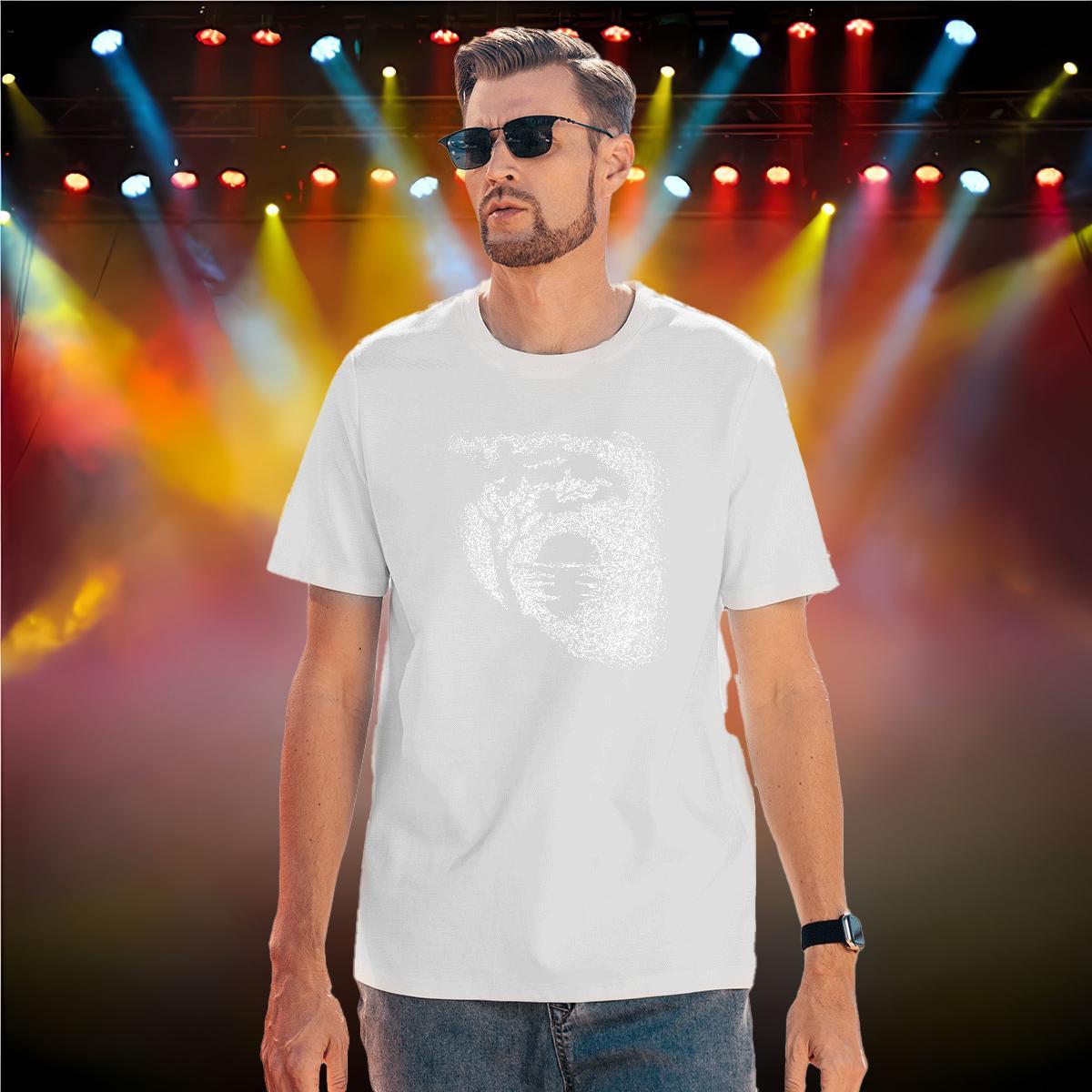 2024 New 230g Cotton Man T Shirts tree Street Casual Men Tshirts Polos Round Neck Short Sleeve Loose Custom Printing