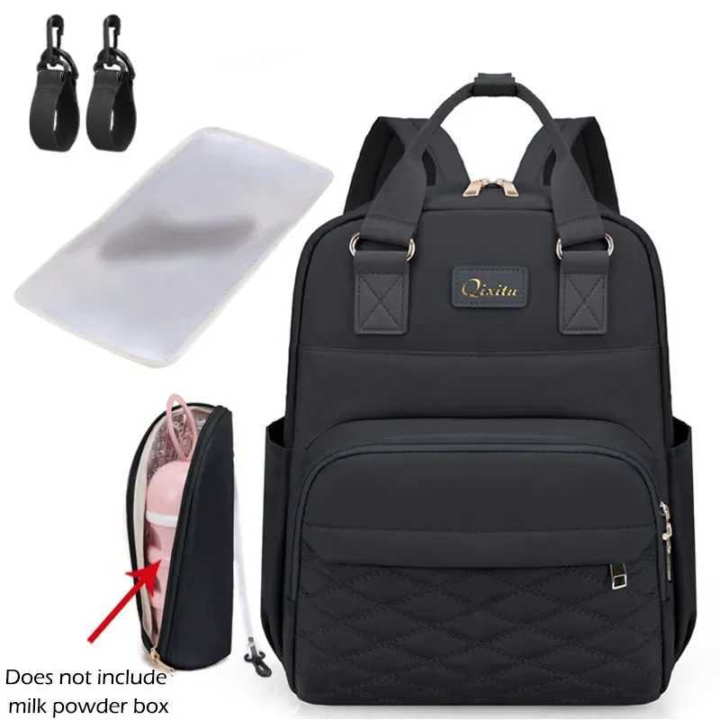 A new type of mother dialing bag with dialing pad care bag for pregnant women USB multifunctional portable large baby stroller hanging bag W240812