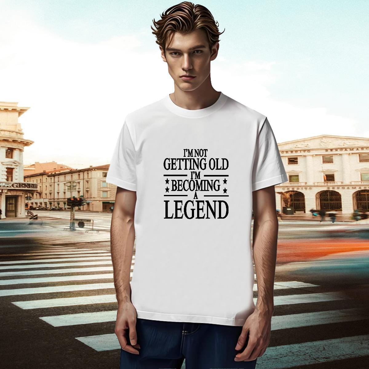 Classic T-Shirts for Men letter Tops Shirt 230g 100% Cotton Street Soft DIY Printed Crew Neck Breathable Men Tops Tees