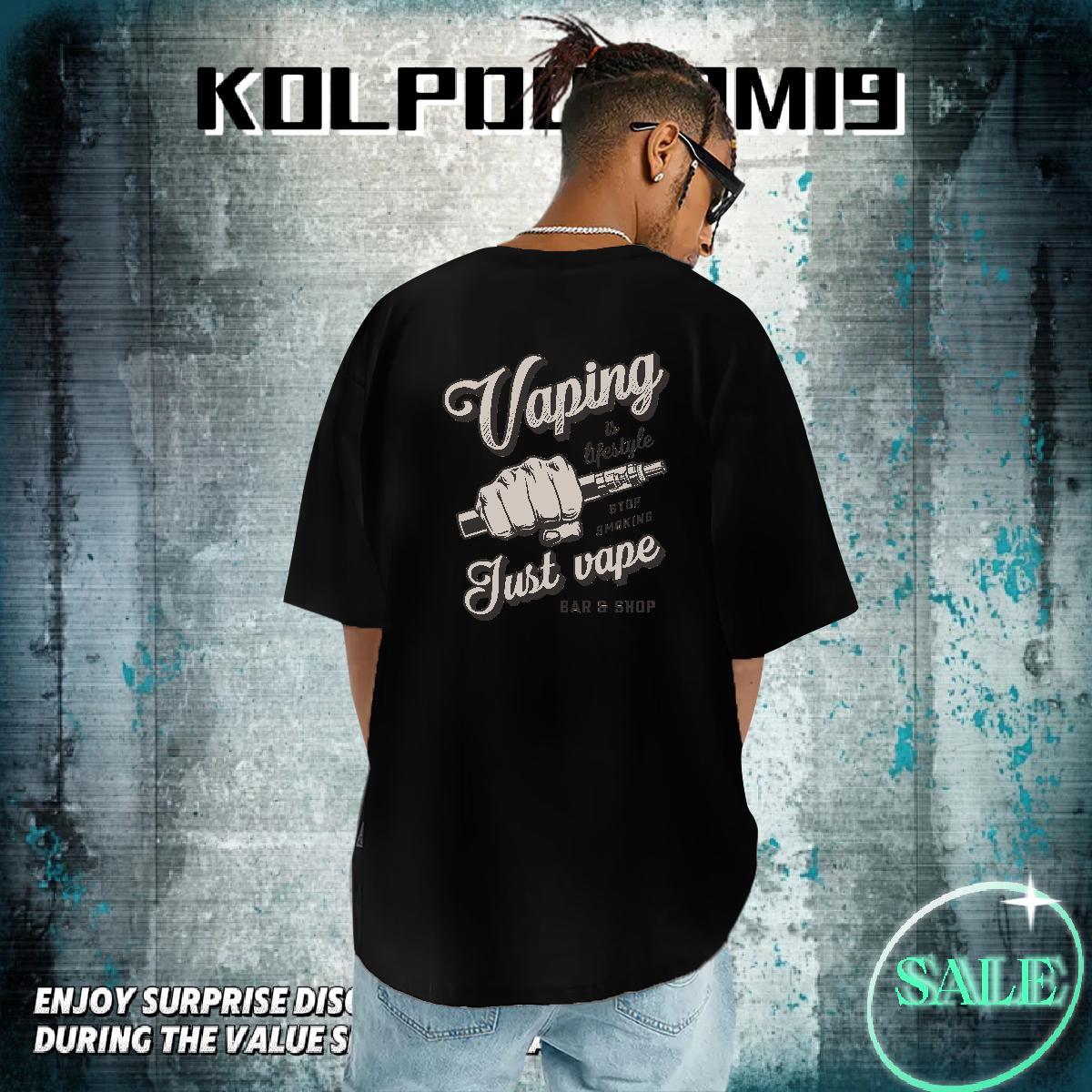 New Arrival T-Shirts tool Tops Shirt 230g Cotton Beach Cool Design Custom Printed Short Sleeve Soft Men Tees