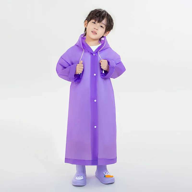 Children Rain Jacket Raincoat Outdoor Hiking Rain Poncho for Boy Girl Travel Rain Gear Coat Kids Child Waterproof Rainwear Y240810