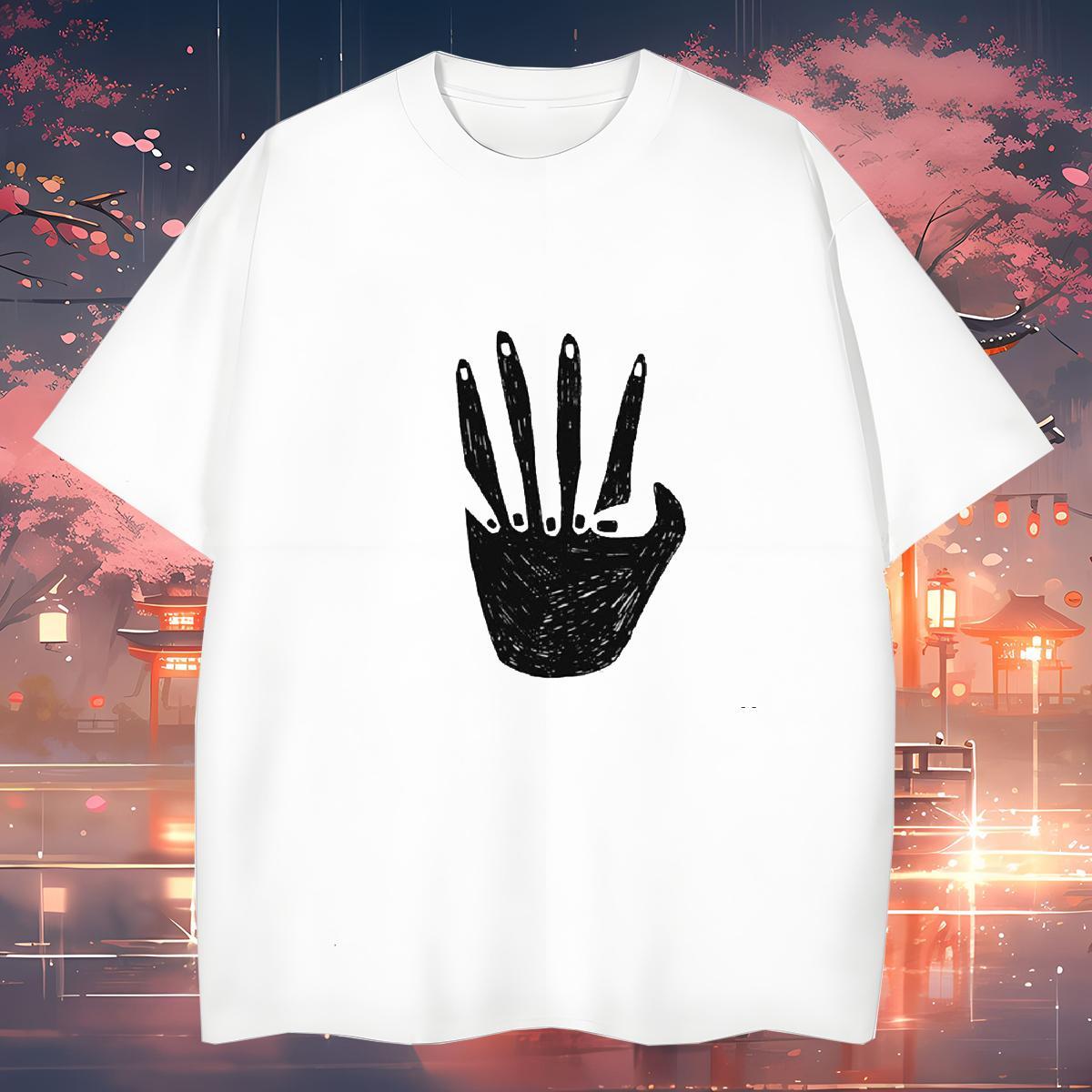 Soft hands T-Shirts for Men Anime Printing Street Men Clothes T-Shirt 230g Pure Cotton Free Shipping Short Sleeve Soft Plus Size Cartoon Polos