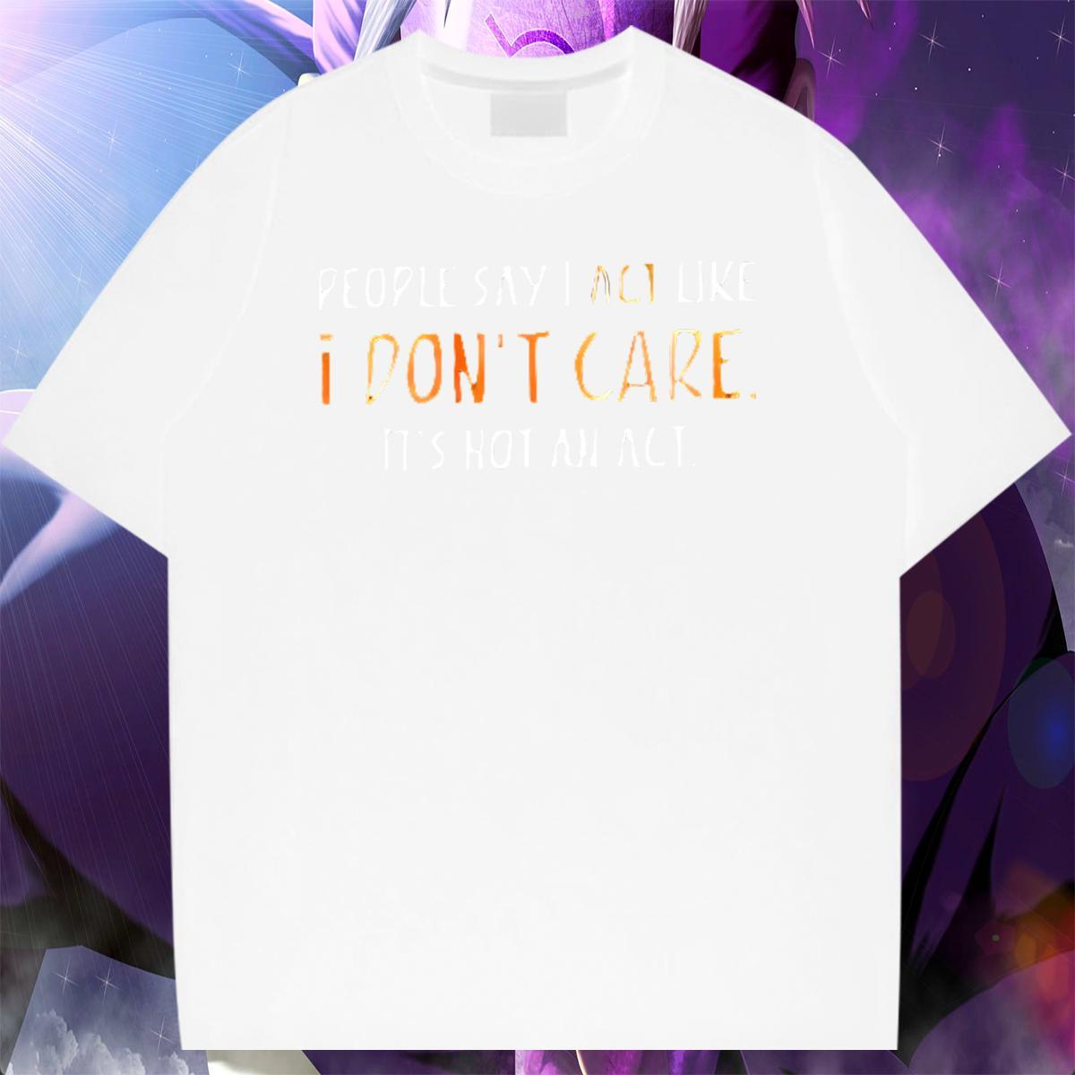 Loose Fit letter T-Shirts for Men Street Men Tops Tees 230g Cotton Factory Direct Short Sleeve O-Neck Asian Size Clothes