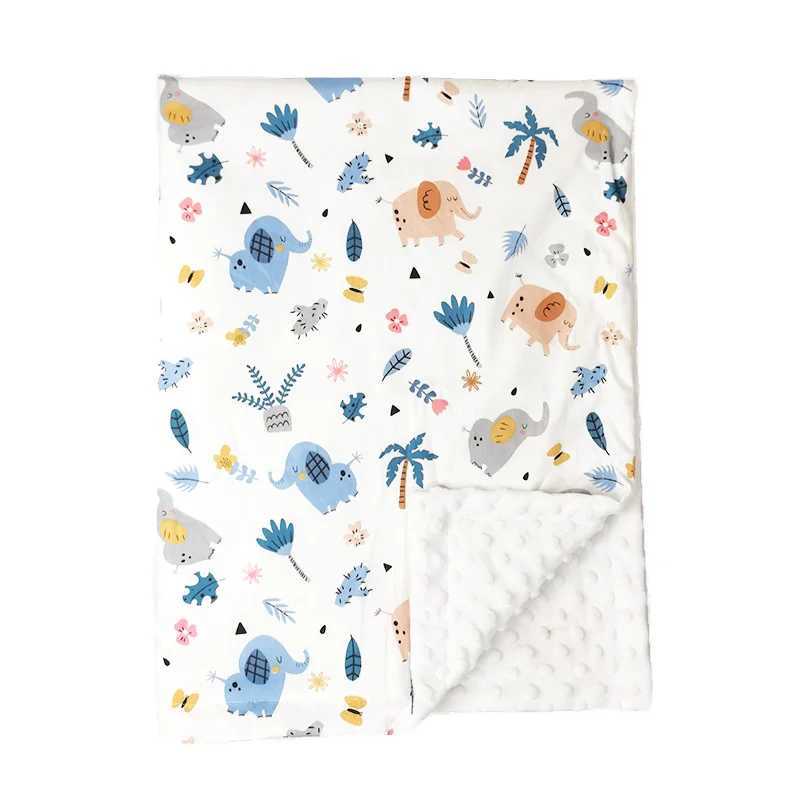 100 * 75 Spring/Summer New Baby Bean BlanketW240810
