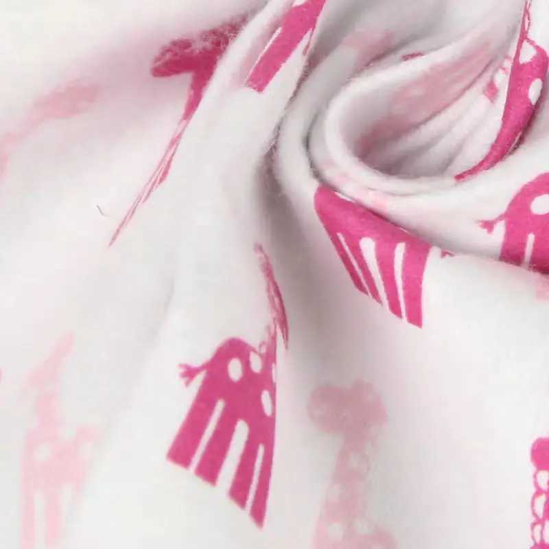 4 pieces/pack 76x76cm 100% cotton flannel diapers ultra soft receiving baby blankets newborn packaging printing blankets exchanged bed sheetsW240810