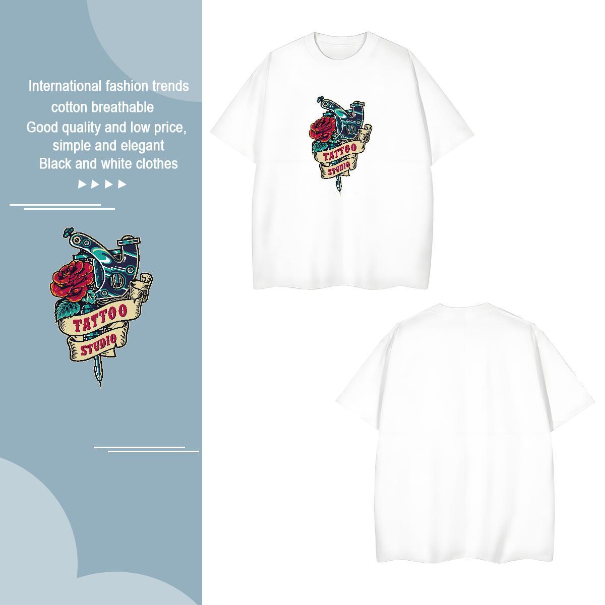 Cool Design Tshirt for Man Woman tool 230g 100% Cotton Spring Summer Crew Neck T-Shirts Oversized 3XL 4XL Factory Direct Clothings