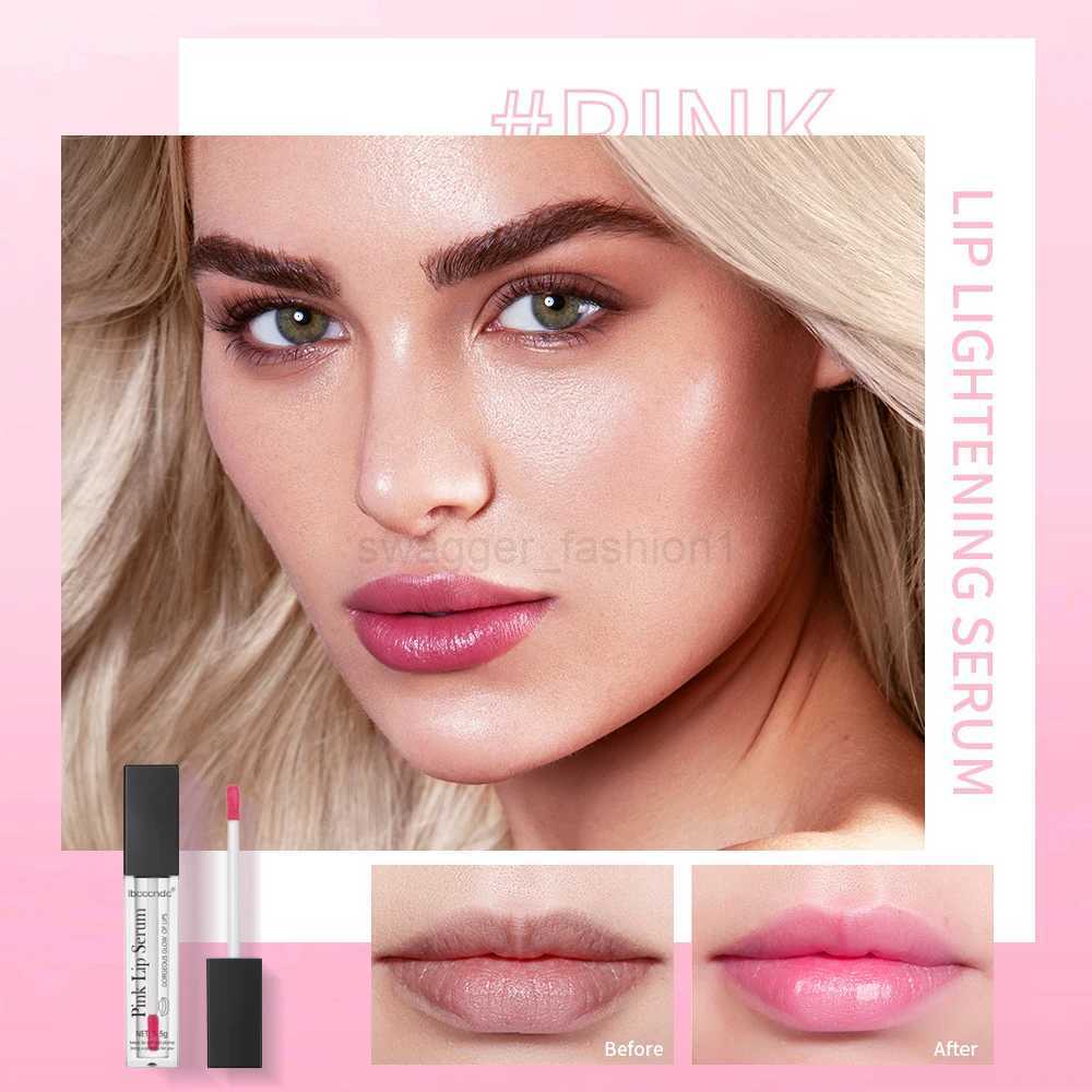 Pink Lips Serum Lip Balm Plumper Serum Reduces Fine Lines Brighten Lipgloss Anti-Drying For Women Pink Lips Instant VolumisingXJ240812
