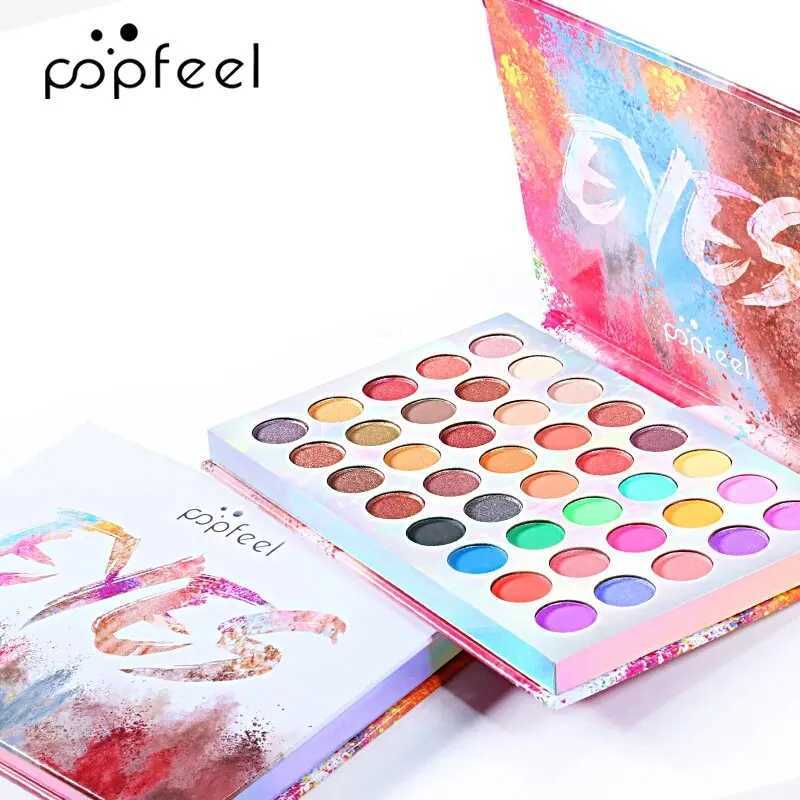 POPFEEL 40 Colors Matte Eyeshadow Palette Nude Naked Eye Shadow Makeup Ultra-Blendable High Pigmented Long LastingCL240812