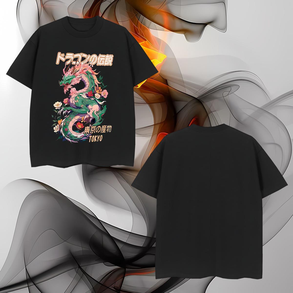 Fashion Design 230g 100% Cotton T-Shirts Street Casual Mens Tshirts Tops Tees Round Neck Short Sleeve Designer Plus Size Cartoon