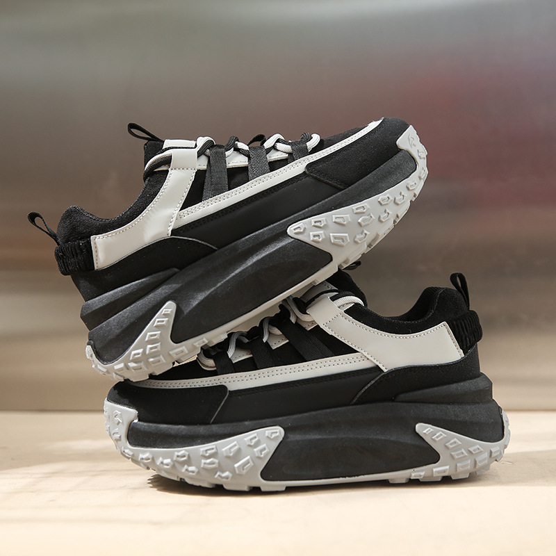 Ddmysports Winter New Thick Sole Dad Korean Edition Versatile Plush Casual Student Sports Cotton Shoes Female CZ Outdoor