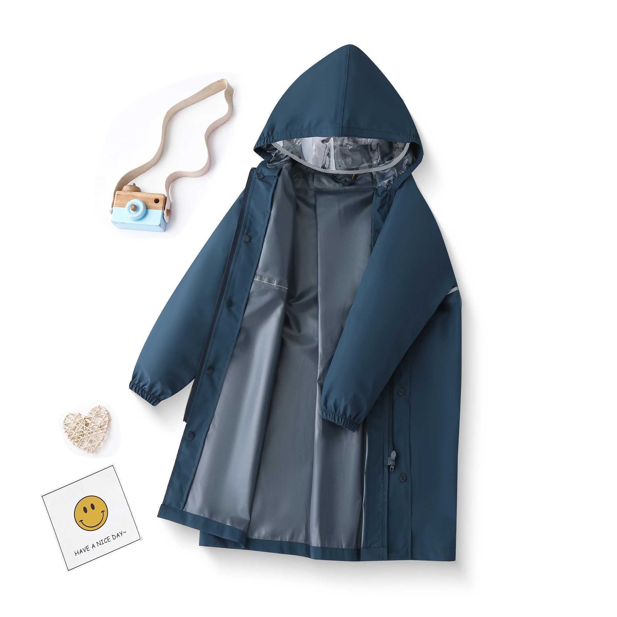 Childrens Raincoat World Children Rain Coat Kids Boy Girl Tour Light Waterproof Soft Rainwear Raincoats for kid Y240810
