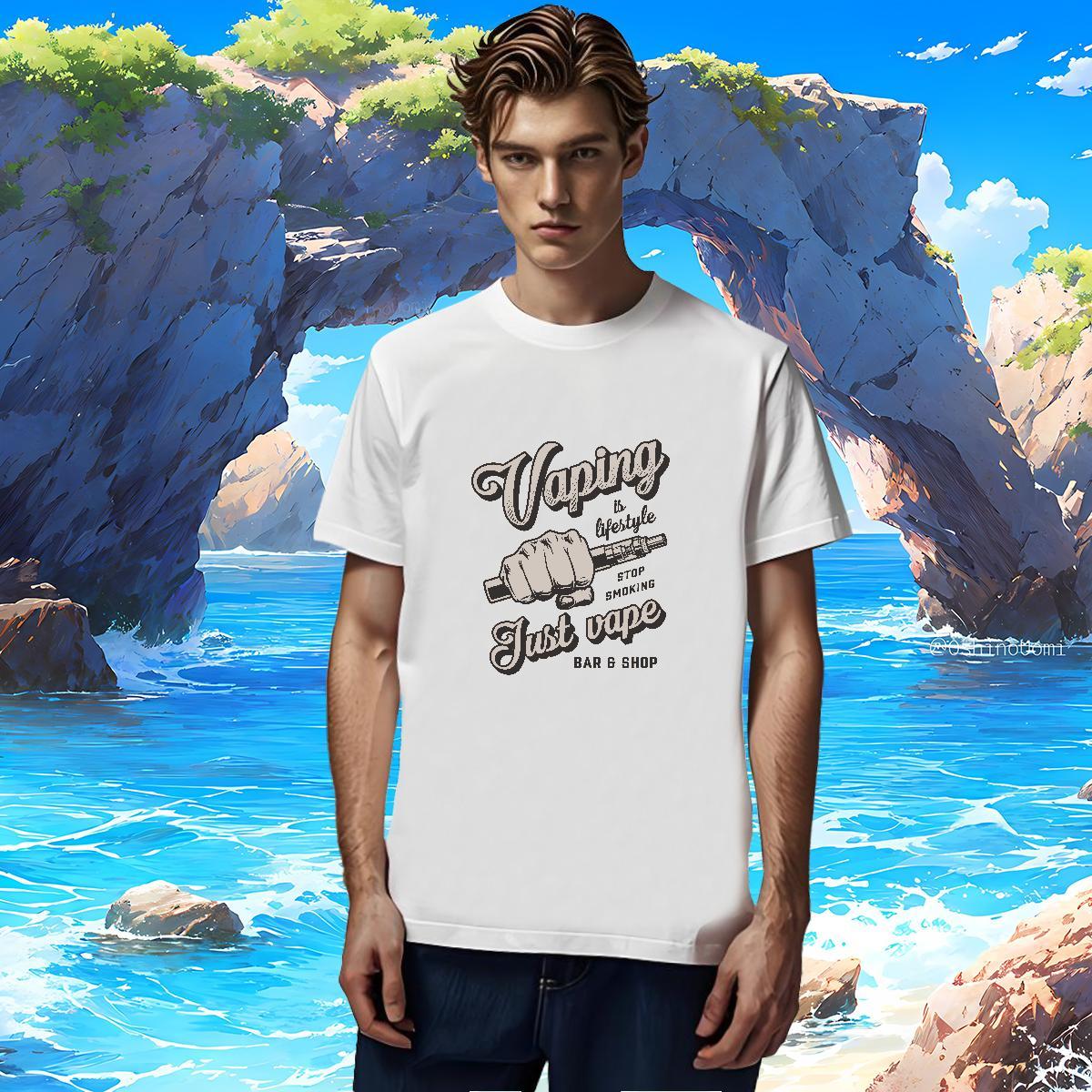 Comfortable Mens Tshirts tool 230g Cotton Street Casual Pure Cotton T-Shirts for Men DIY Printed Fashion Designer Clothes