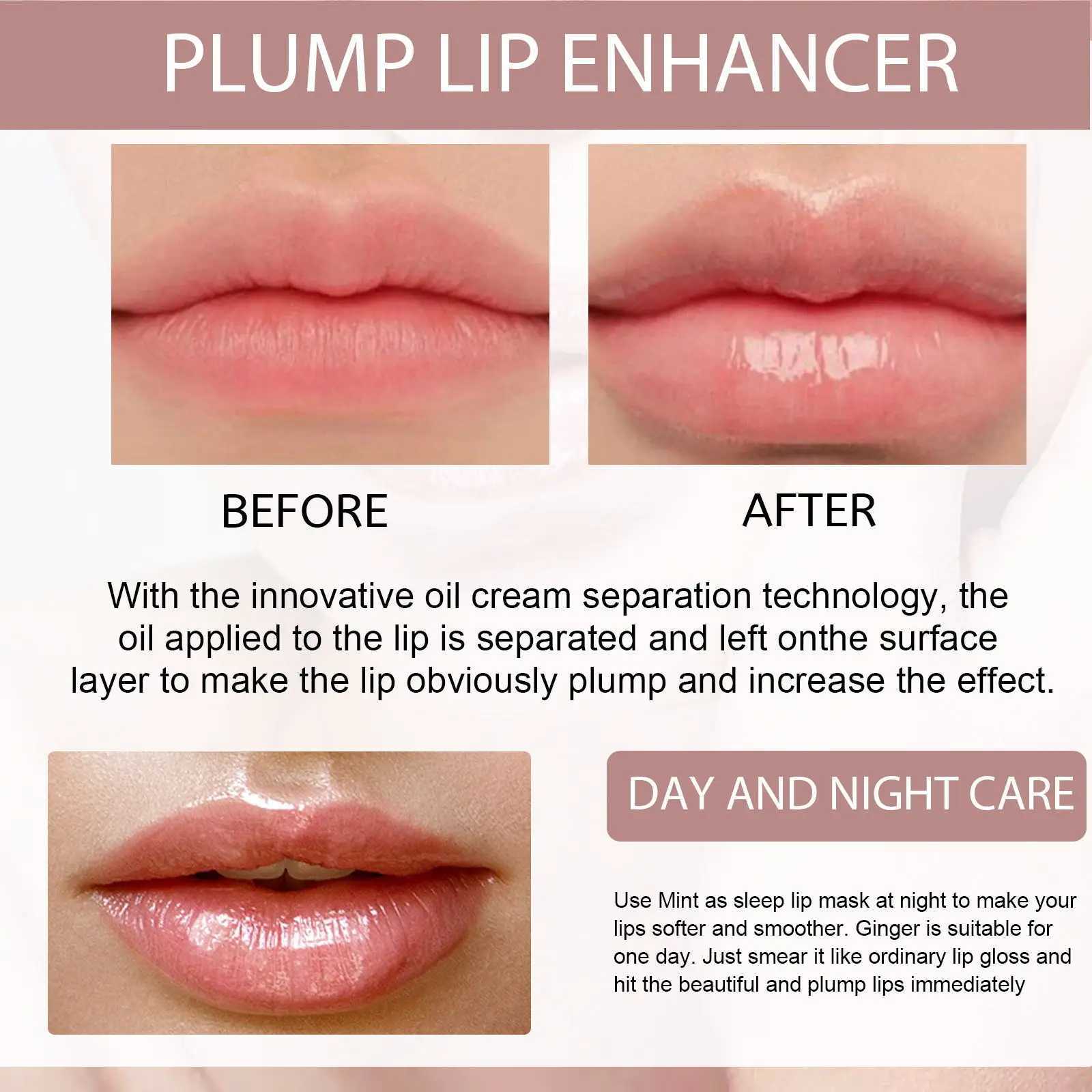 Lipstick Serum Increases Lip Elasticity Instant Volume Essential Oil Reduces Thin Lines Moisturizing and Nourishing Sexy Lip Care W240810