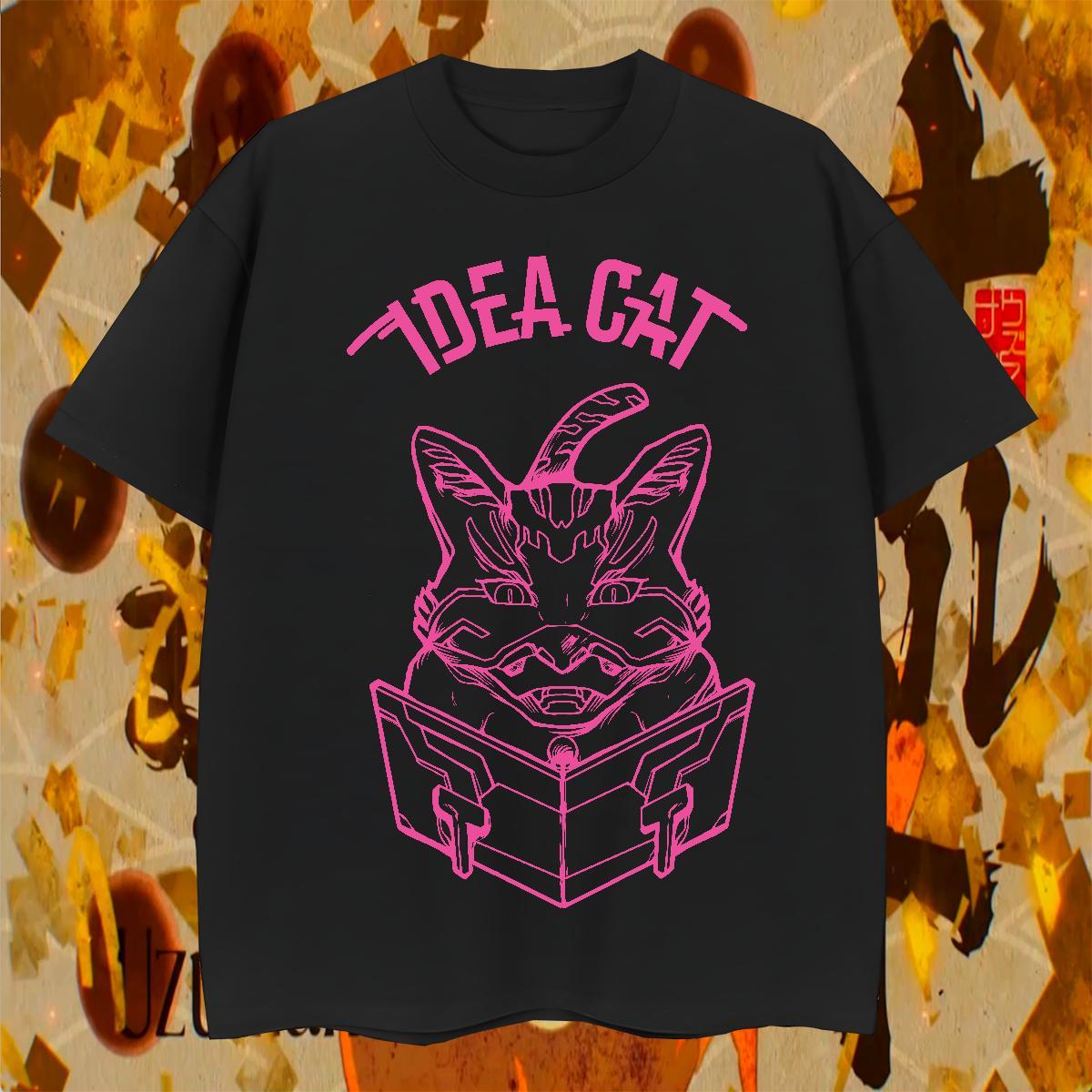 Designer Men Tees Casual 230g 100% Cotton White Plus Size Breathable cat T Shirts Men Factory Direct Clothes