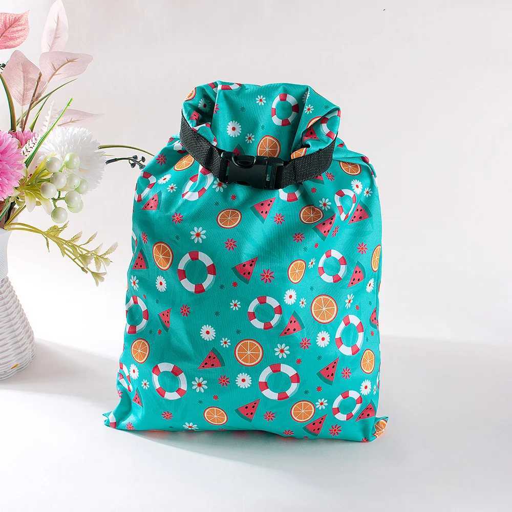 1 waterproof wet storage bag swimming beach bag outdoor sports makeup travel storage bag baby diaper reusable bag W240812