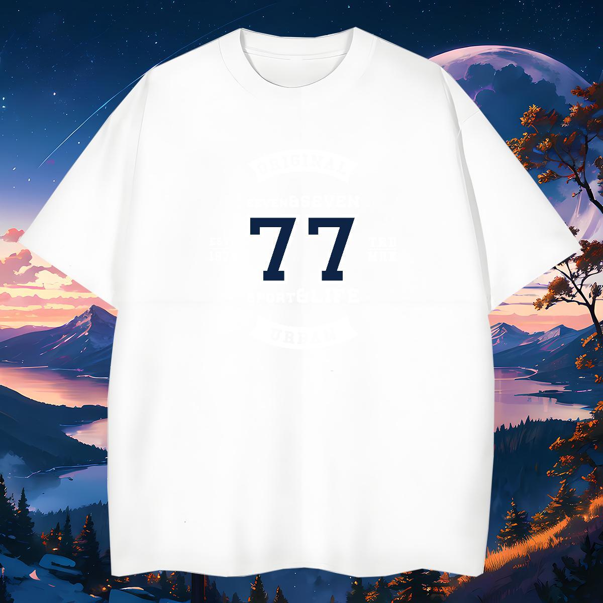 Loose Fit Men Tees letter 100% Cotton 230g Street Wear Breathable Crew Neck Mens T Shirts Custom Print Plus Size Stylist Tshirts