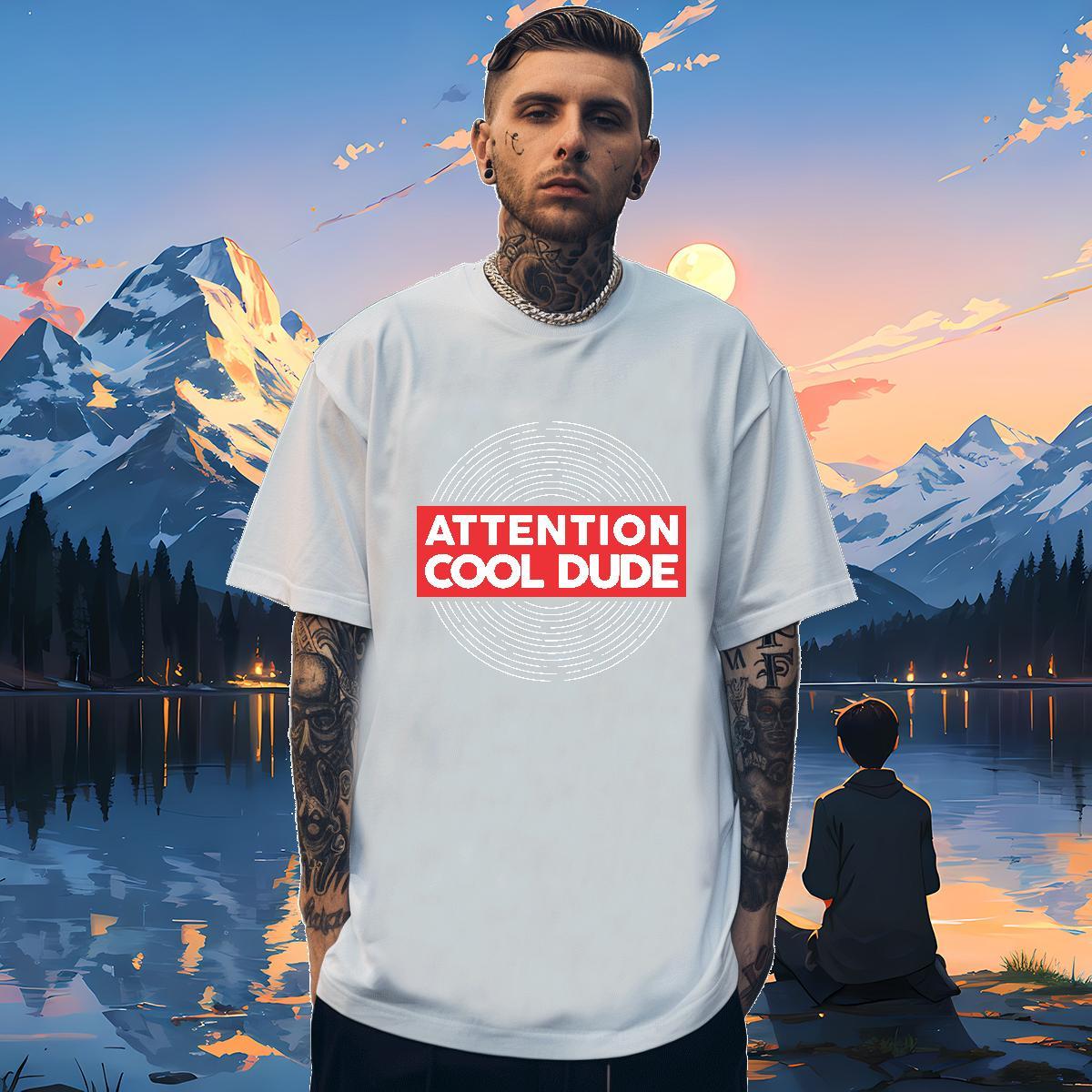 Comfortable Men Tshirts letter 230g Pure Cotton Daily Wear Crew Neck Breathable Mens T Shirts White Plus Size Stylist Tops Shirt