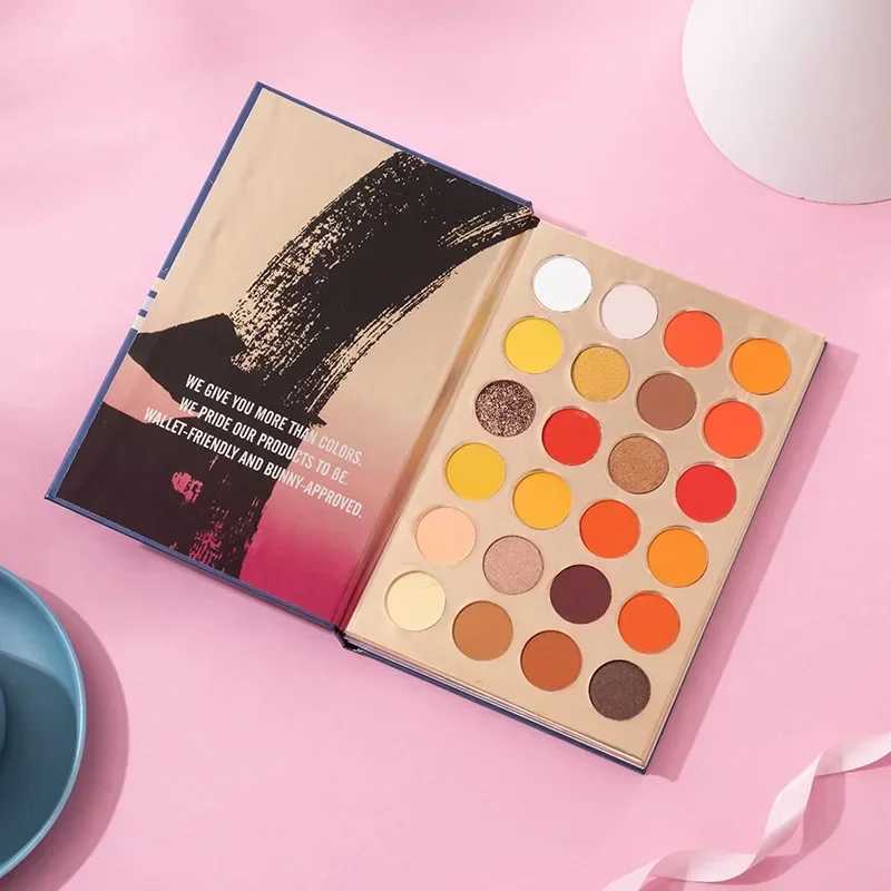 72 Colors Eyeshadow Palette Three-layer Book Shape Matte Glitter Highlighter Pearlescent Powder Charming Eyes Make Up CosmeticsCL240812