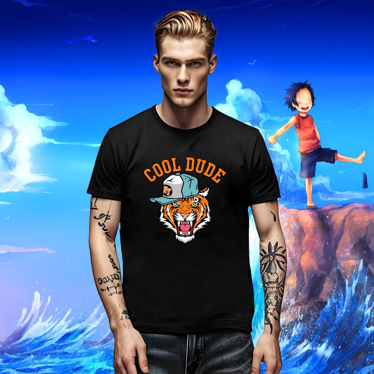 Comfortable Tshirts Daily Outfit 100% Cotton 230g Custom Big Size Short Sleeve O-Neck Men T Shirts New Tee Shirt
